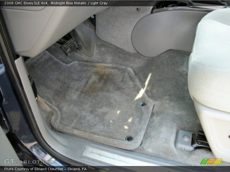 Midnight Blue Metallic / Light Gray 2008 GMC Envoy SLE 4x4