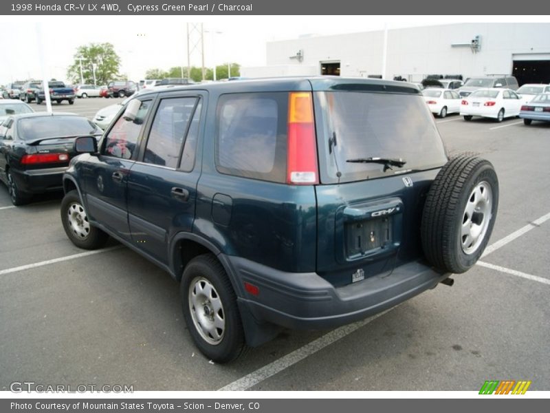 Cypress Green Pearl / Charcoal 1998 Honda CR-V LX 4WD