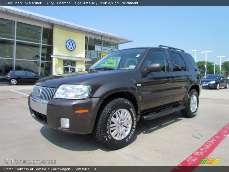 Charcoal Beige Metallic / Pebble/Light Parchment 2006 Mercury Mariner Luxury