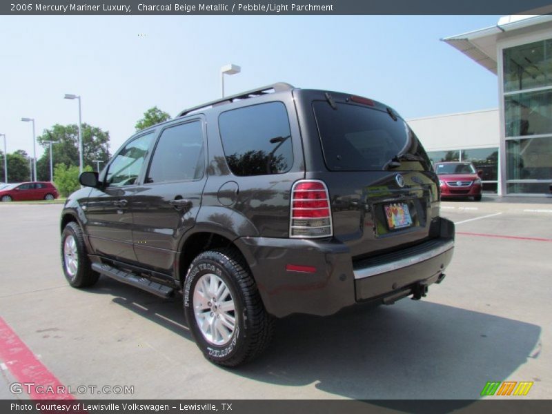 Charcoal Beige Metallic / Pebble/Light Parchment 2006 Mercury Mariner Luxury
