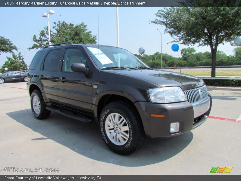 Charcoal Beige Metallic / Pebble/Light Parchment 2006 Mercury Mariner Luxury