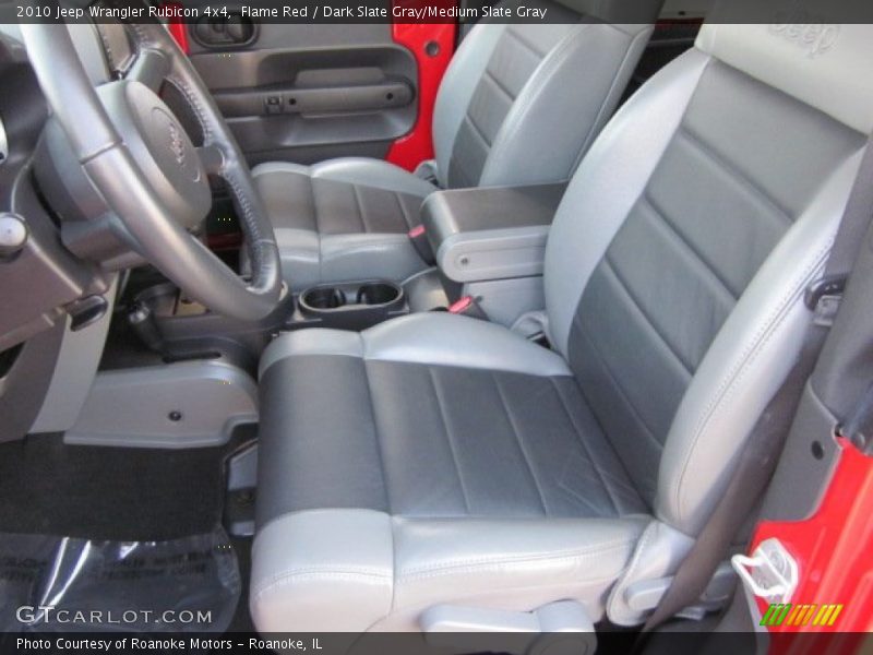  2010 Wrangler Rubicon 4x4 Dark Slate Gray/Medium Slate Gray Interior