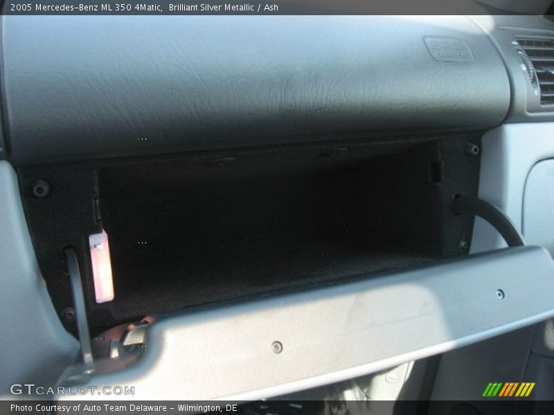 Brilliant Silver Metallic / Ash 2005 Mercedes-Benz ML 350 4Matic