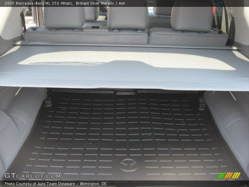 Brilliant Silver Metallic / Ash 2005 Mercedes-Benz ML 350 4Matic