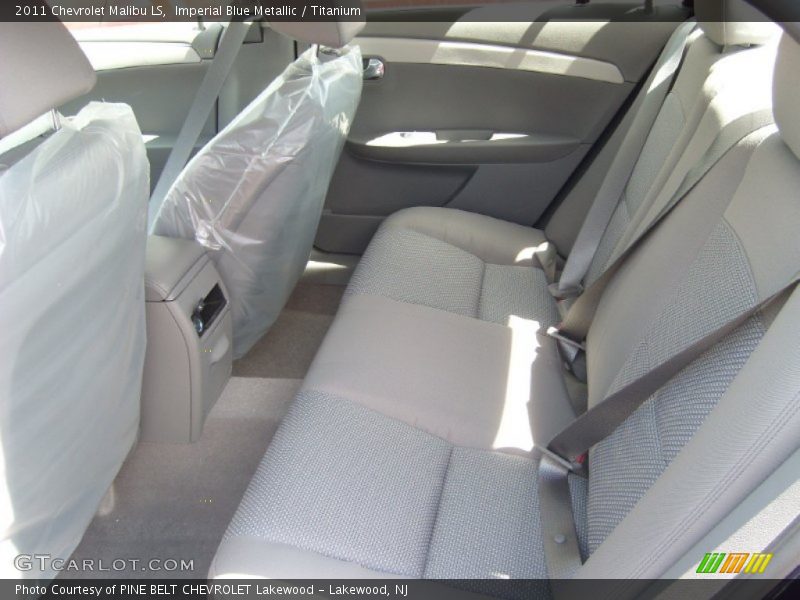 Imperial Blue Metallic / Titanium 2011 Chevrolet Malibu LS