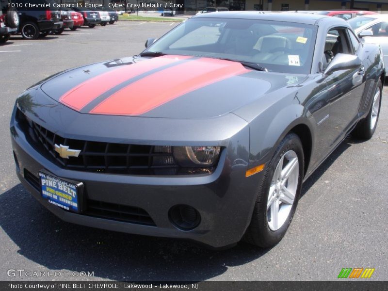 Cyber Gray Metallic / Gray 2010 Chevrolet Camaro LS Coupe