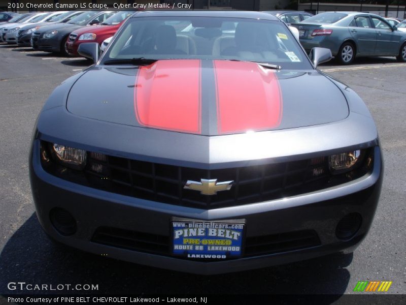 Cyber Gray Metallic / Gray 2010 Chevrolet Camaro LS Coupe