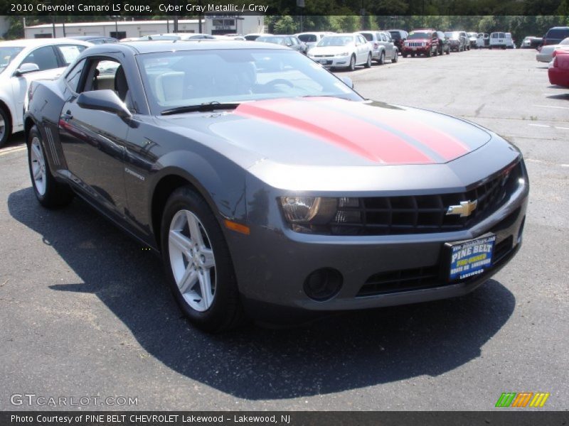 Cyber Gray Metallic / Gray 2010 Chevrolet Camaro LS Coupe