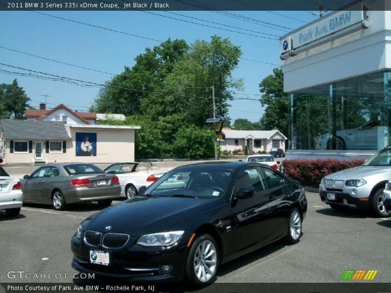 Jet Black / Black 2011 BMW 3 Series 335i xDrive Coupe