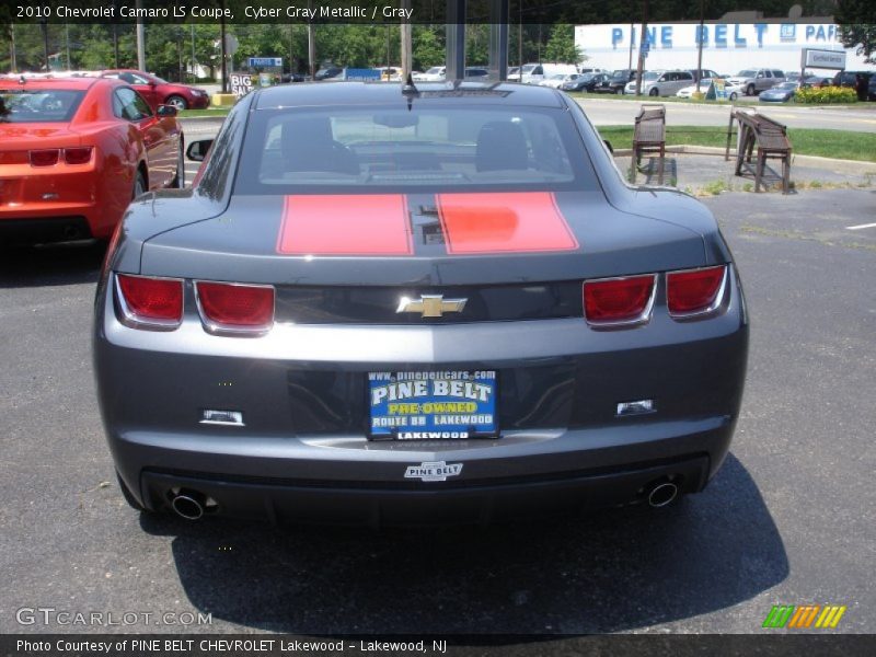 Cyber Gray Metallic / Gray 2010 Chevrolet Camaro LS Coupe