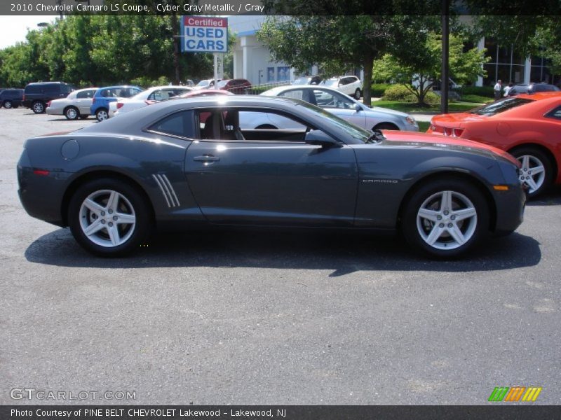 Cyber Gray Metallic / Gray 2010 Chevrolet Camaro LS Coupe