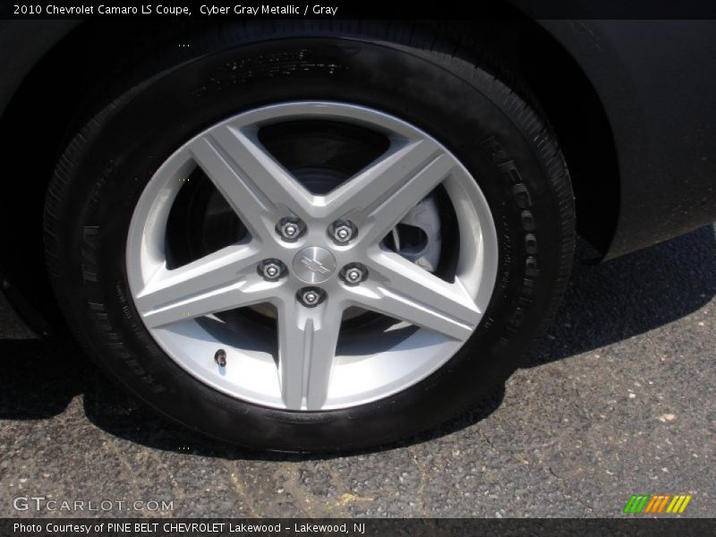 Cyber Gray Metallic / Gray 2010 Chevrolet Camaro LS Coupe