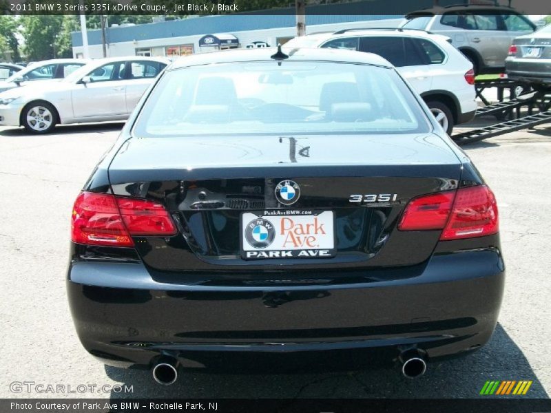 Jet Black / Black 2011 BMW 3 Series 335i xDrive Coupe