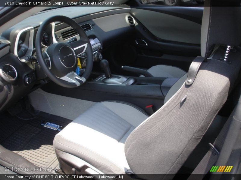 Cyber Gray Metallic / Gray 2010 Chevrolet Camaro LS Coupe