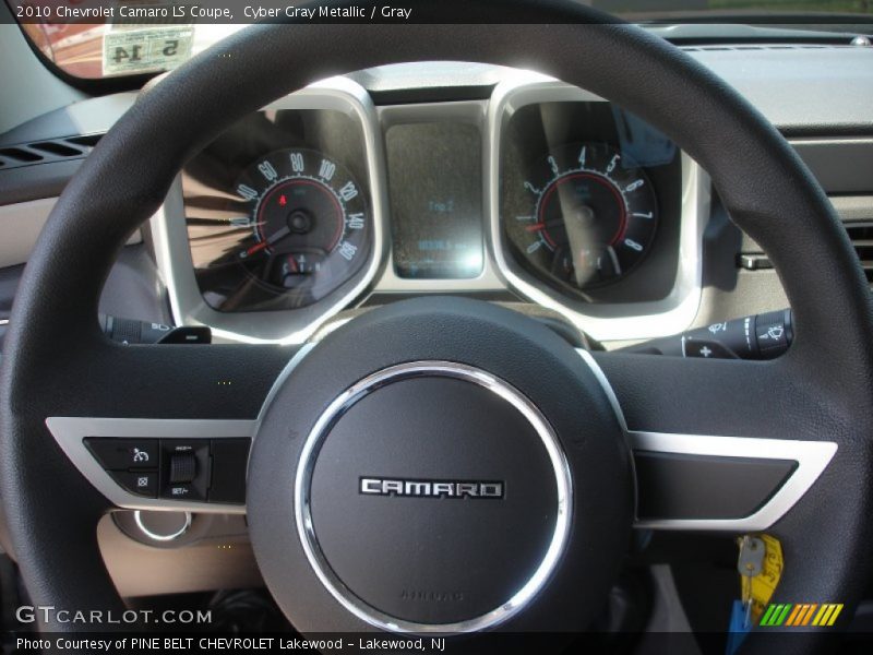 Cyber Gray Metallic / Gray 2010 Chevrolet Camaro LS Coupe