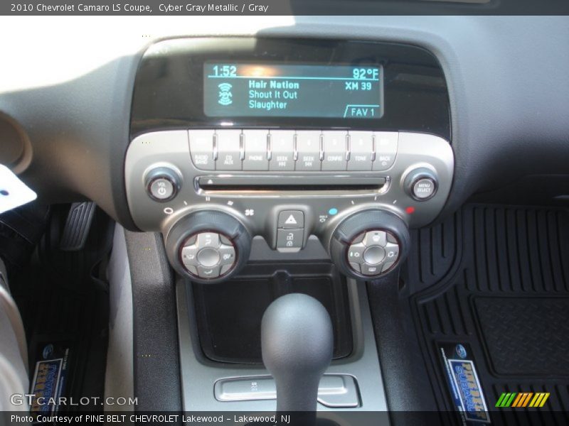 Cyber Gray Metallic / Gray 2010 Chevrolet Camaro LS Coupe