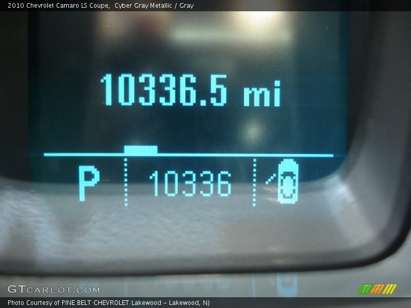 Cyber Gray Metallic / Gray 2010 Chevrolet Camaro LS Coupe