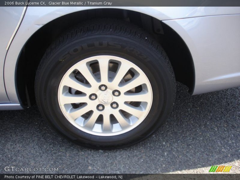 Glacier Blue Metallic / Titanium Gray 2006 Buick Lucerne CX
