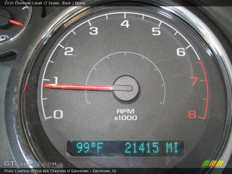 Black / Ebony 2010 Chevrolet Cobalt LT Sedan