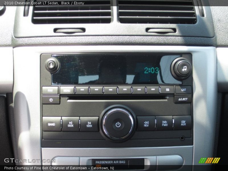 Black / Ebony 2010 Chevrolet Cobalt LT Sedan