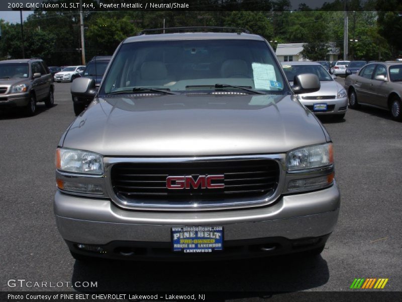 Pewter Metallic / Neutral/Shale 2002 GMC Yukon XL SLT 4x4