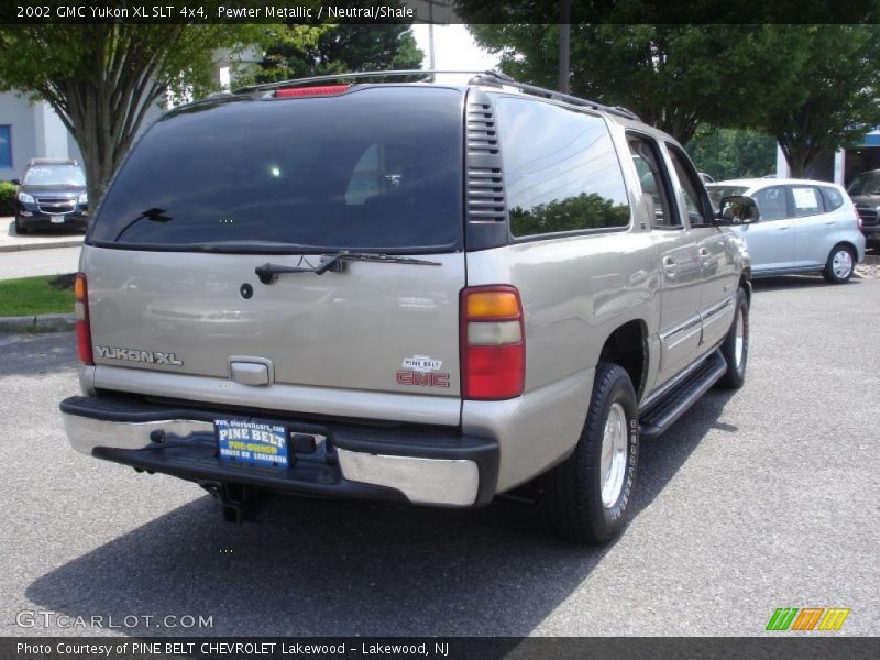 Pewter Metallic / Neutral/Shale 2002 GMC Yukon XL SLT 4x4
