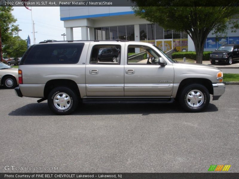 Pewter Metallic / Neutral/Shale 2002 GMC Yukon XL SLT 4x4