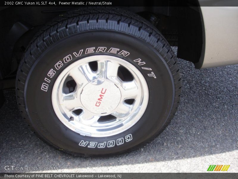 Pewter Metallic / Neutral/Shale 2002 GMC Yukon XL SLT 4x4
