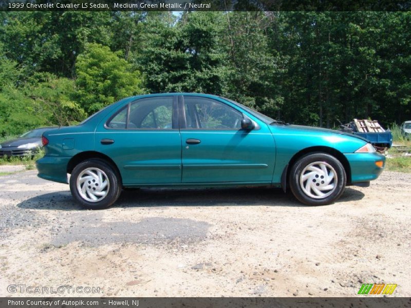 1999 Cavalier LS Sedan Medium Green Metallic