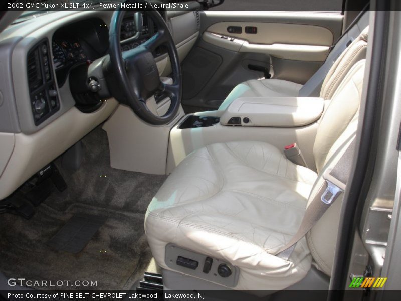 Pewter Metallic / Neutral/Shale 2002 GMC Yukon XL SLT 4x4