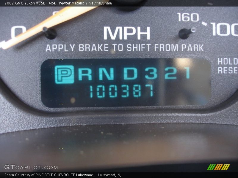 Pewter Metallic / Neutral/Shale 2002 GMC Yukon XL SLT 4x4