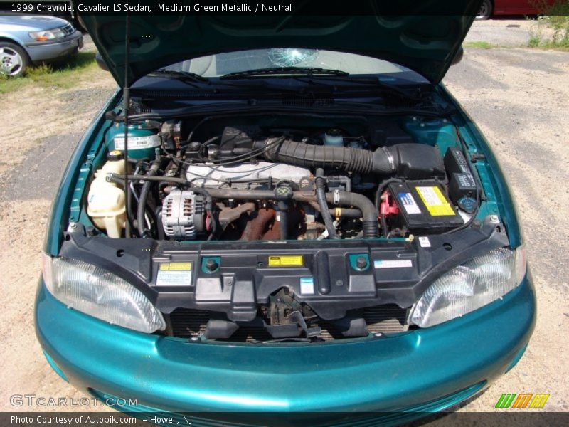  1999 Cavalier LS Sedan Engine - 2.2 Liter OHV 8-Valve 4 Cylinder