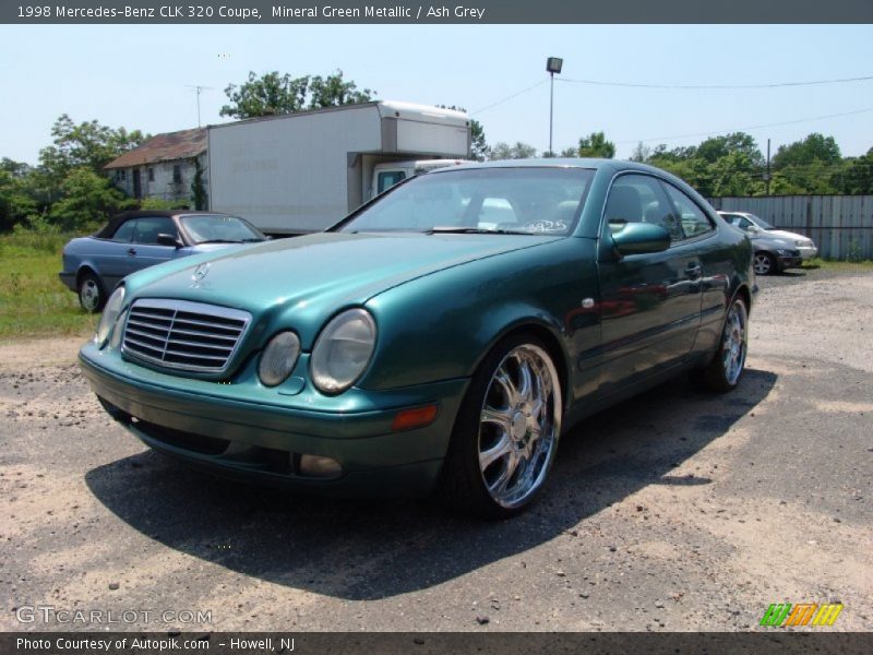 Mineral Green Metallic / Ash Grey 1998 Mercedes-Benz CLK 320 Coupe