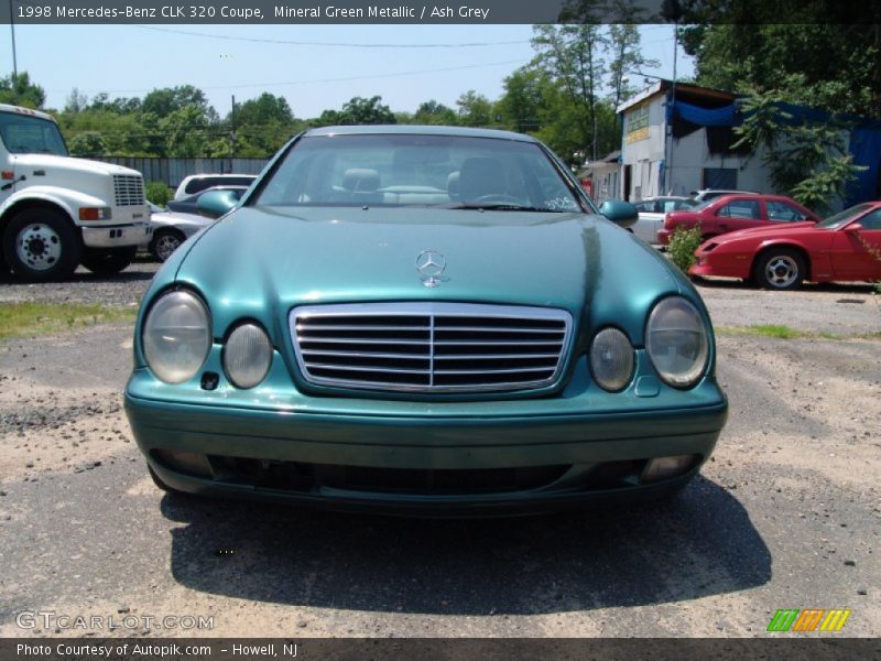Mineral Green Metallic / Ash Grey 1998 Mercedes-Benz CLK 320 Coupe