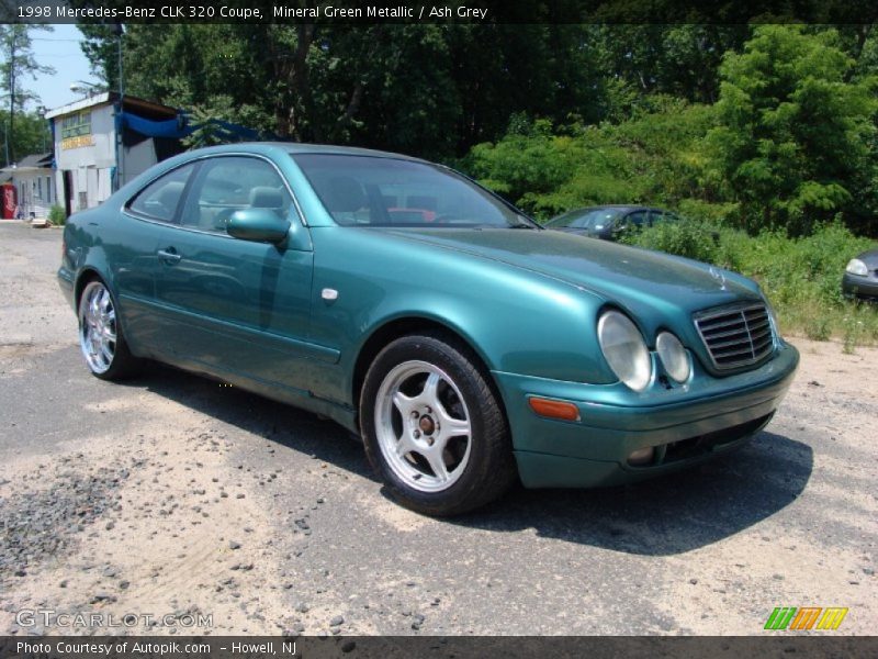 Mineral Green Metallic / Ash Grey 1998 Mercedes-Benz CLK 320 Coupe