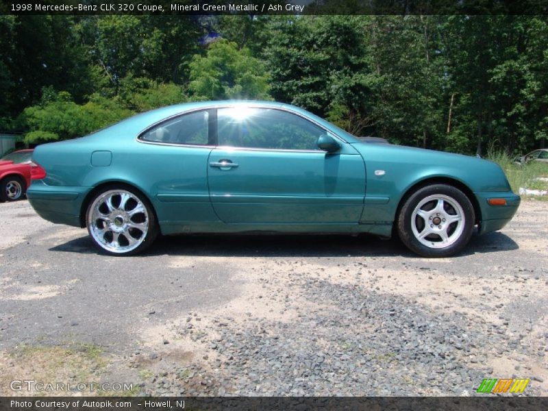 Mineral Green Metallic / Ash Grey 1998 Mercedes-Benz CLK 320 Coupe