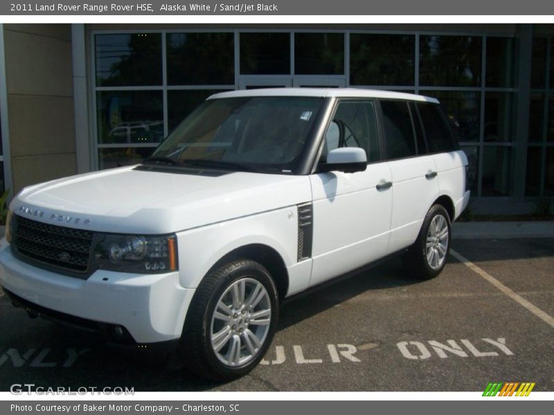 Alaska White / Sand/Jet Black 2011 Land Rover Range Rover HSE