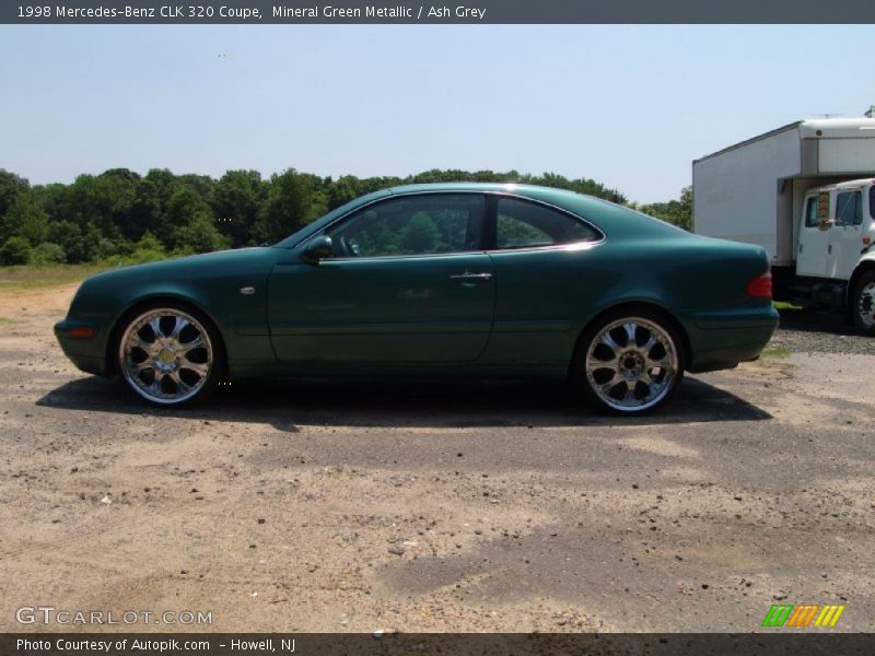 Mineral Green Metallic / Ash Grey 1998 Mercedes-Benz CLK 320 Coupe