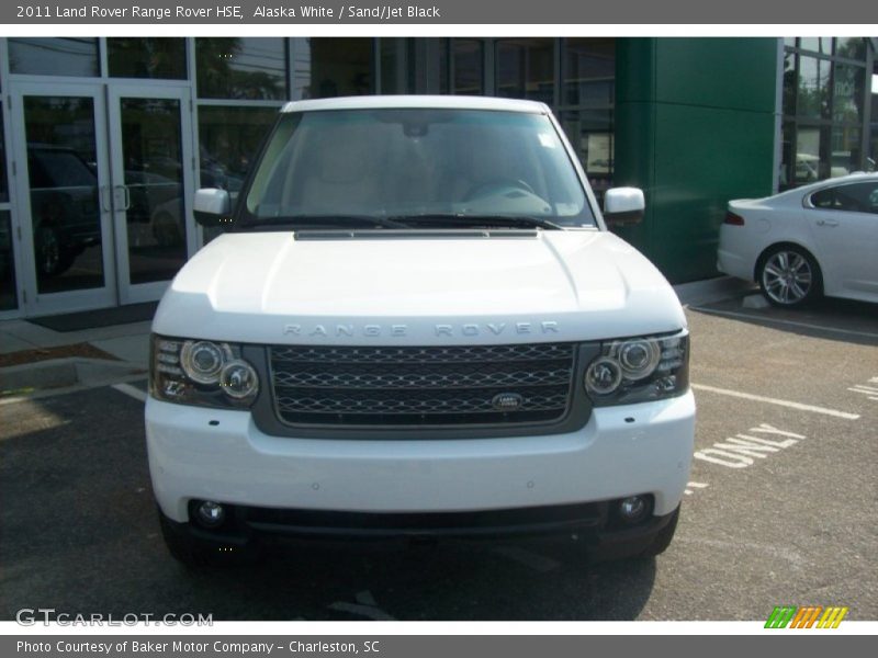 Alaska White / Sand/Jet Black 2011 Land Rover Range Rover HSE