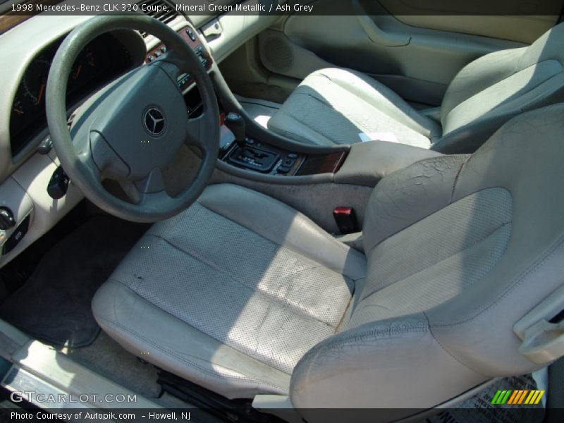 Mineral Green Metallic / Ash Grey 1998 Mercedes-Benz CLK 320 Coupe