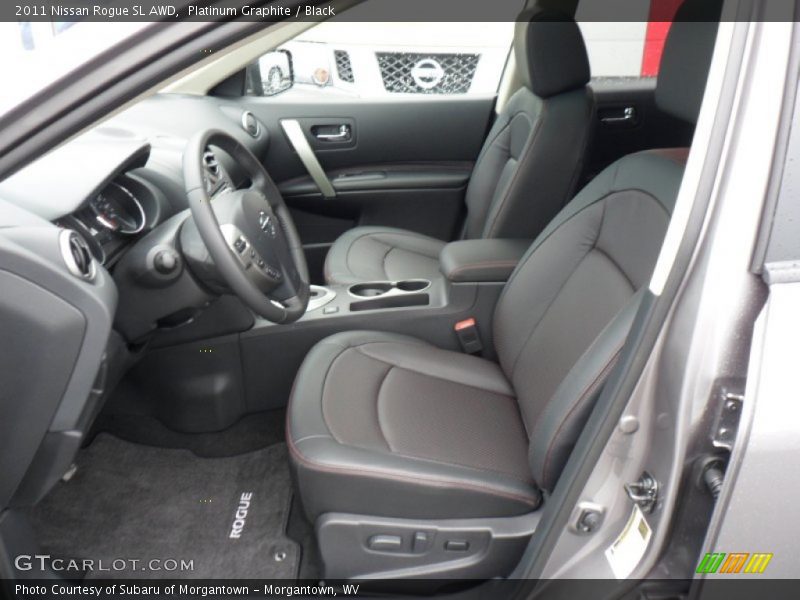 Platinum Graphite / Black 2011 Nissan Rogue SL AWD