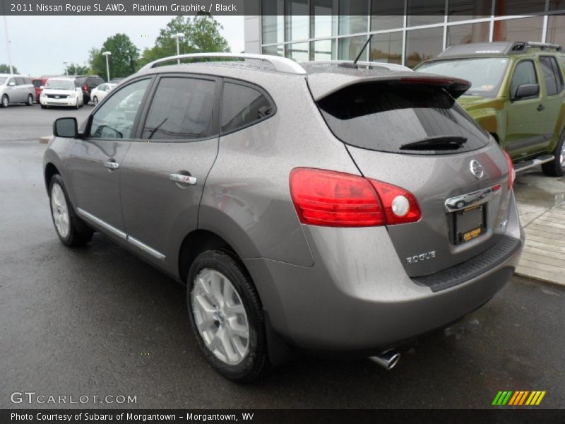 Platinum Graphite / Black 2011 Nissan Rogue SL AWD