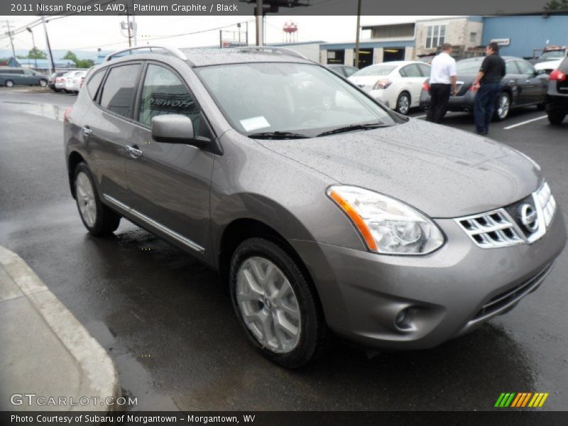 Platinum Graphite / Black 2011 Nissan Rogue SL AWD