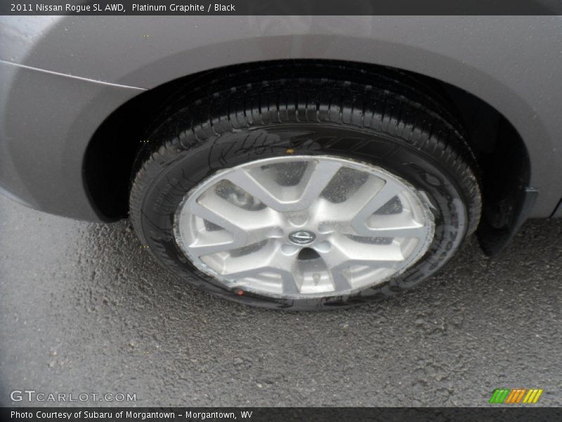 Platinum Graphite / Black 2011 Nissan Rogue SL AWD