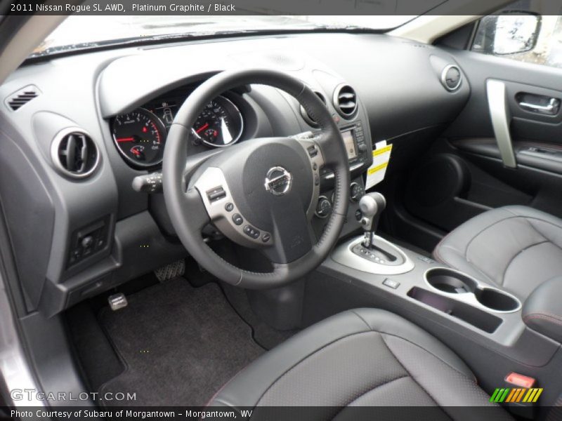 Platinum Graphite / Black 2011 Nissan Rogue SL AWD