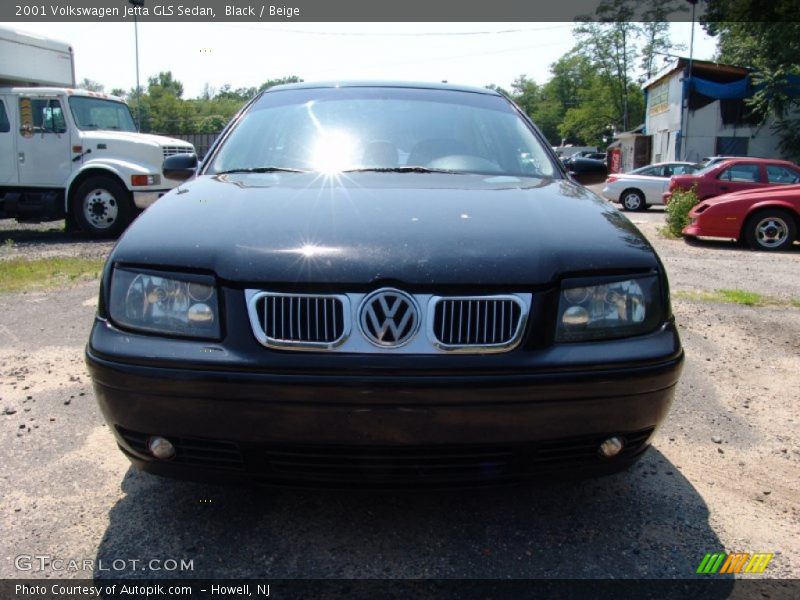 Black / Beige 2001 Volkswagen Jetta GLS Sedan