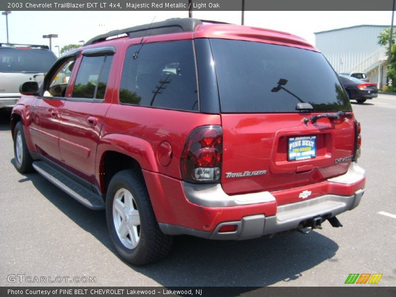 Majestic Red Metallic / Light Oak 2003 Chevrolet TrailBlazer EXT LT 4x4