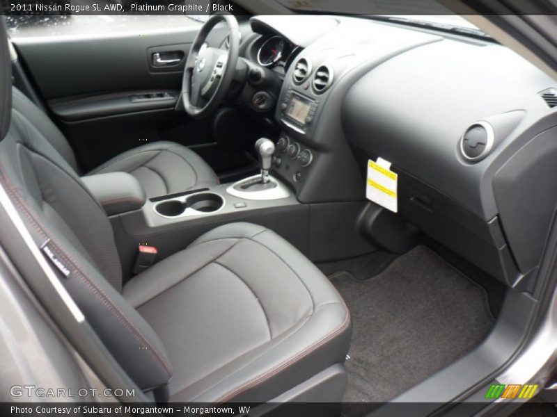 Platinum Graphite / Black 2011 Nissan Rogue SL AWD