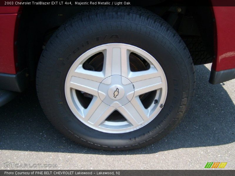 Majestic Red Metallic / Light Oak 2003 Chevrolet TrailBlazer EXT LT 4x4