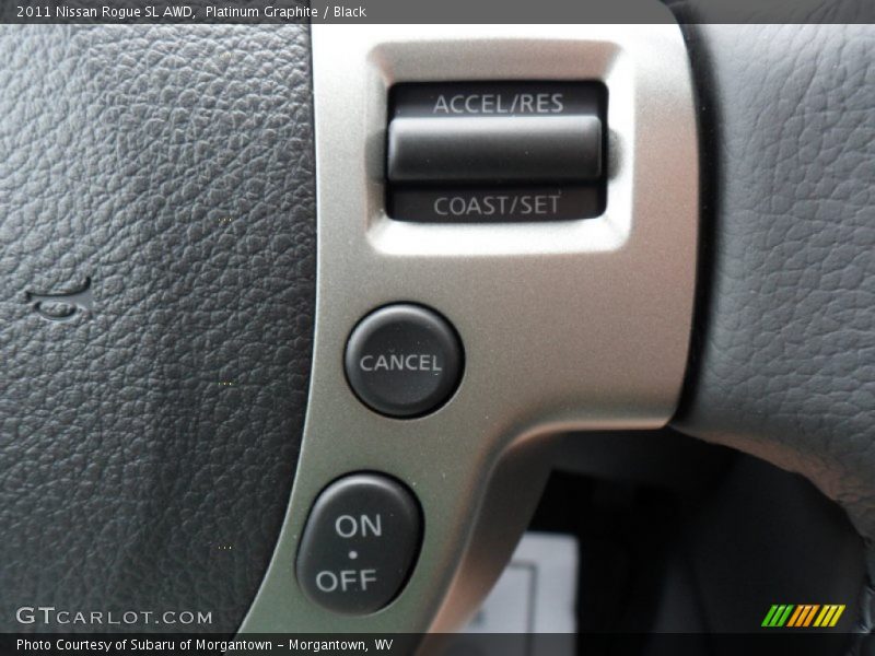 Platinum Graphite / Black 2011 Nissan Rogue SL AWD